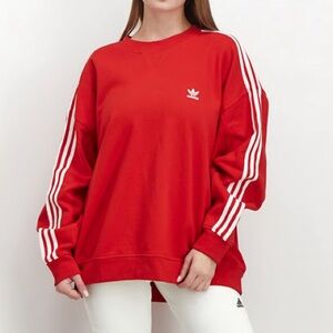 Adidas Red Sweatshirt